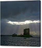 Stalker Castle In Scotland Canvas Print