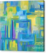 Starry Night Abstract Canvas Print