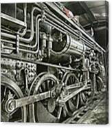 Steam Locomotive 2141 Canvas Print