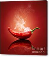 Steaming Hot Chilli Canvas Print