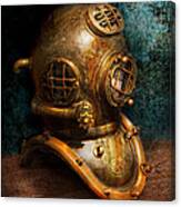 Steampunk - Diving - The Diving Helmet Canvas Print