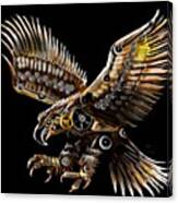 #steampunk #eagle #eagleds2 #bird Canvas Print