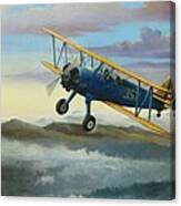 Stearman Biplane Canvas Print