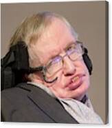 Stephen Hawking Canvas Print