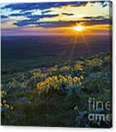 Steptoe Sunset Canvas Print