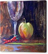 Still Life With Pepper Canvas Print