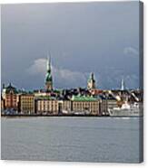Stockholm Old Town Canvas Print