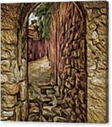 Stone Archway Canvas Print