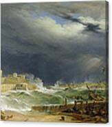 Storm Malta Canvas Print