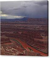 Storm Over Dead Horse Point Canvas Print