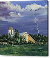 Storm Rolling In Canvas Print