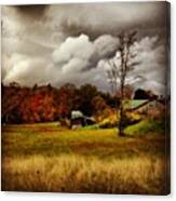 Stormy Autumn Skies Canvas Print