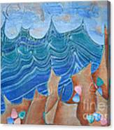 Stormy Cliffs Canvas Print