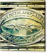 Stout Metal Airplane Co. Emblem Canvas Print
