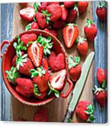 Strawberries Canvas Print