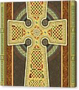 Stylized Celtic Cross Canvas Print