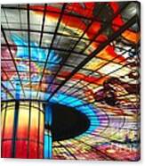 Subway Station Ceiling Canvas Print