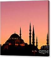 Suleymaniye Sundown 01 Canvas Print