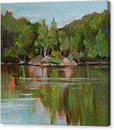 Summer At Mirror Lake Canvas Print