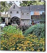 Summer At The Grist Mill Canvas Print