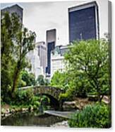 Summer In Central Park Canvas Print