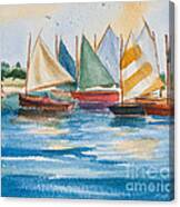 Summer Sailing Canvas Print