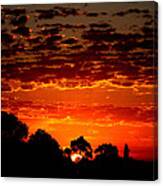 Summer Sunset Canvas Print