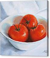 Summer Tomatoes Canvas Print