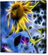 Sunflower In Its Glory Canvas Print