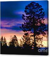 Sunrise Clearwater Mountains Idaho Canvas Print