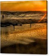 Sunrise On The Coast Canvas Print