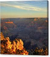 Sunrise Over Yaki Point At The Grand Canyon Canvas Print