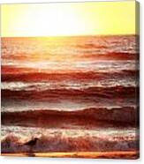 Sunset Beach Canvas Print