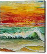 Sunset Breeze Canvas Print