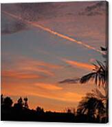 Sunset Landscape Ix Canvas Print