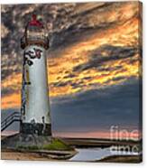 Sunset Lighthouse Canvas Print