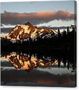 Sunset Mt. Shuksan Canvas Print