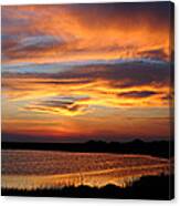 Sunset Reflection Canvas Print