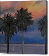Sunset Shore Canvas Print