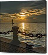 Sunsets On Lake Erie Canvas Print