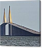 Sunshine Skyway Canvas Print