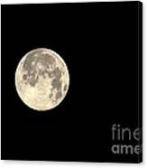 Supermoon July 2014 2 Canvas Print