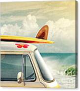 Surfing Way Of Life Canvas Print