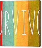 Survivor Canvas Print