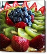 #sweet #delicious #fruit #pie #ins_pic Canvas Print