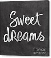 Sweet Dreams Canvas Print