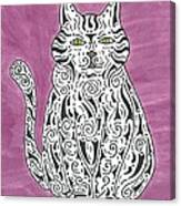 Tabby Cat Canvas Print