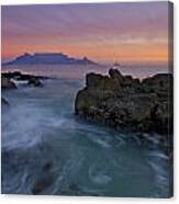 Table Mountain Sunset Canvas Print