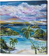 Tahiti Resort Canvas Print