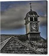 Talgarth Town Hall Clock Canvas Print